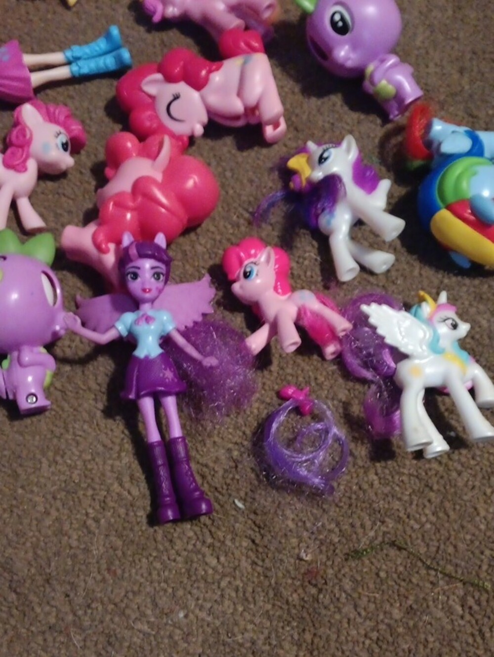 My Little Pony Assorted Pink, Purple & Blue Characters Playset - Picture 4 of 7
